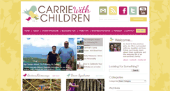 Desktop Screenshot of carriewithchildren.com